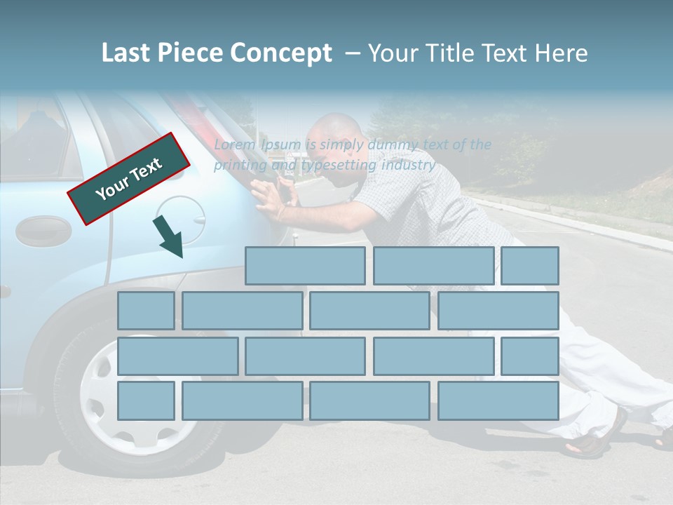 Gas Roadside  PowerPoint Template