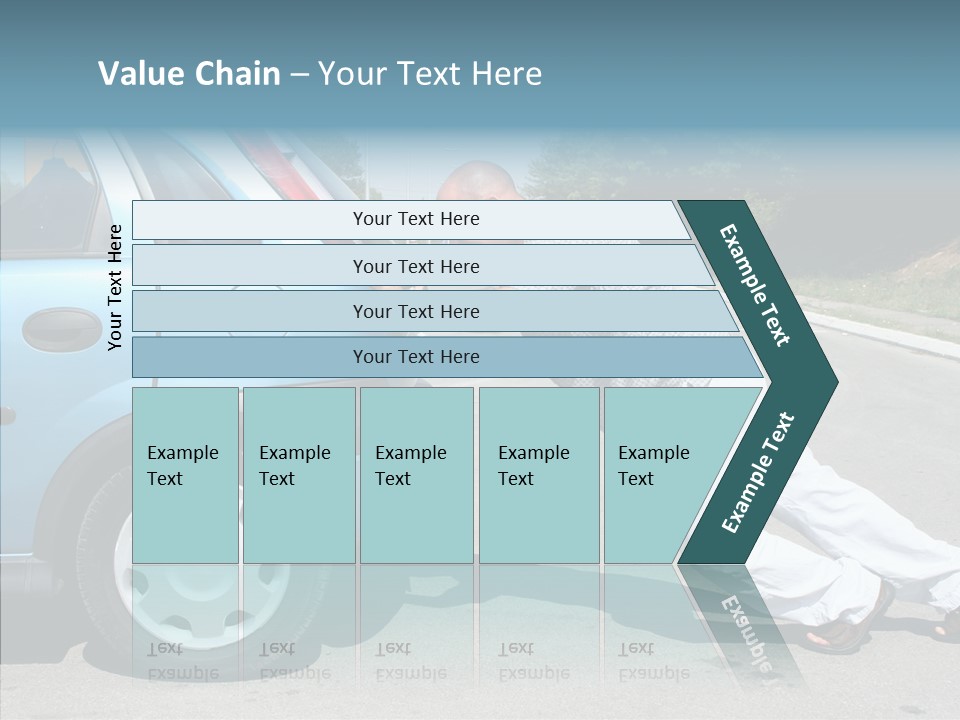 Gas Roadside  PowerPoint Template