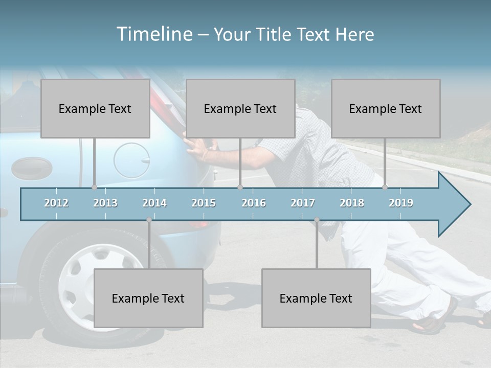 Gas Roadside  PowerPoint Template