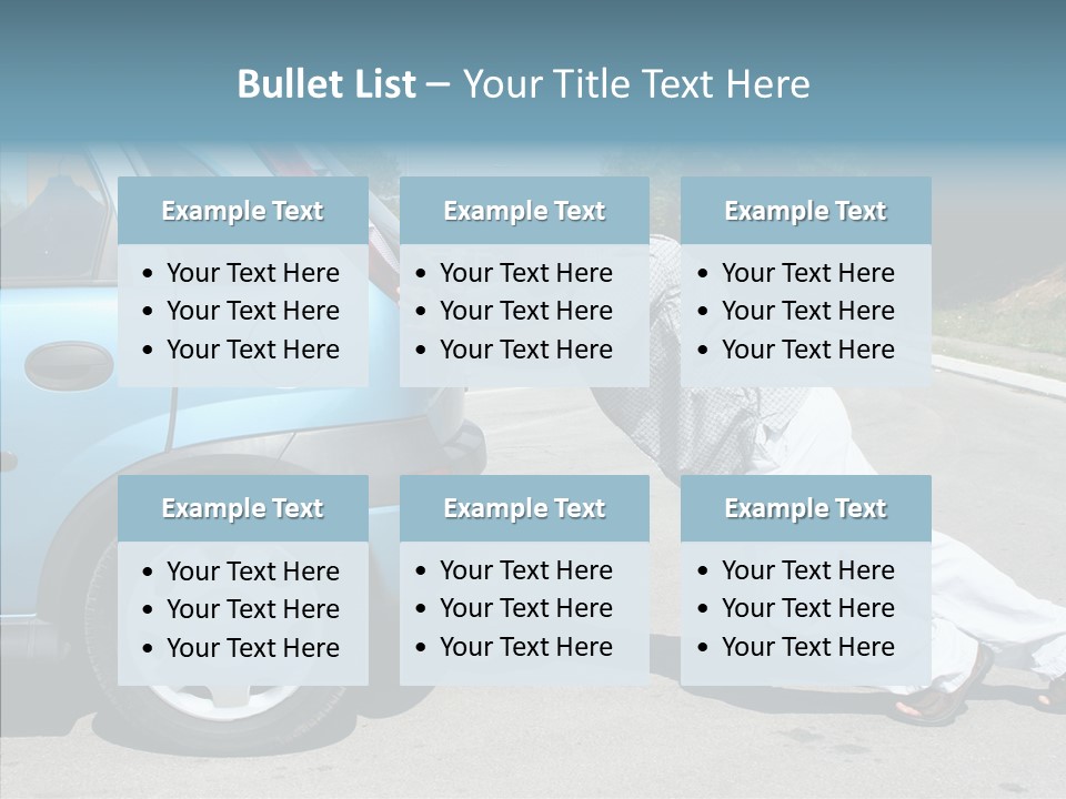 Gas Roadside  PowerPoint Template