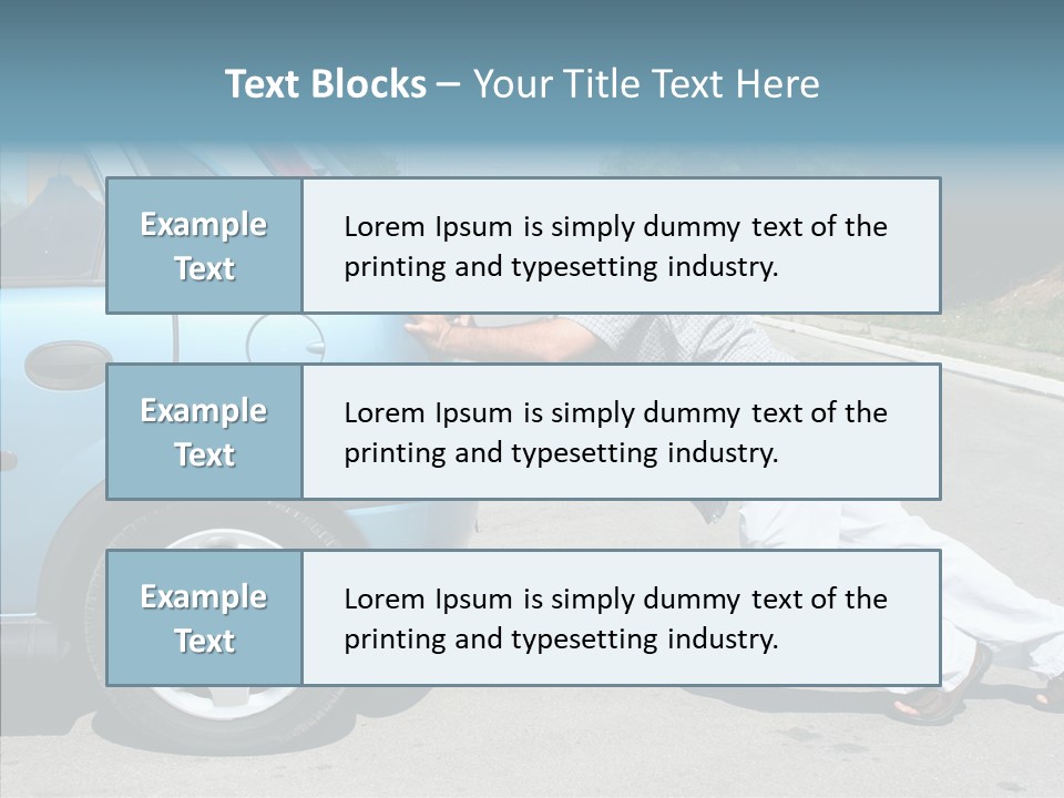 Gas Roadside  PowerPoint Template