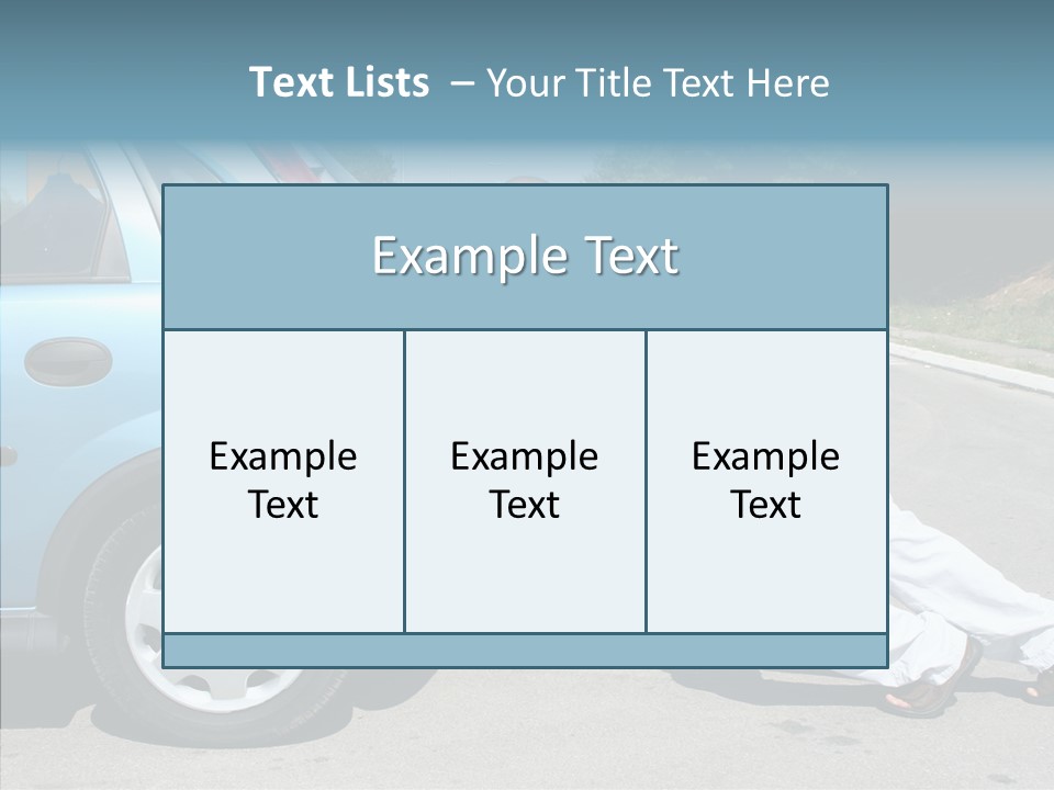 Gas Roadside  PowerPoint Template