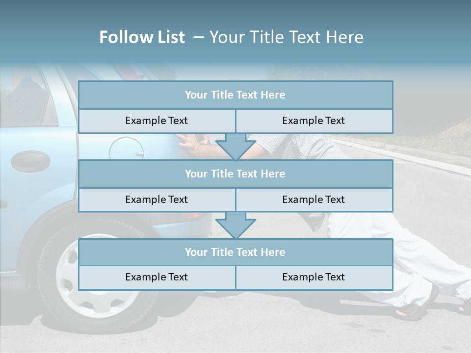 Gas Roadside  PowerPoint Template