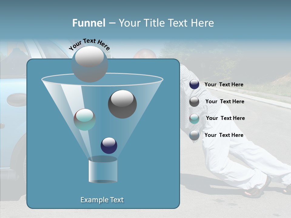 Gas Roadside  PowerPoint Template