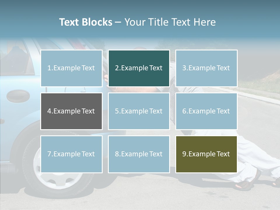 Gas Roadside  PowerPoint Template