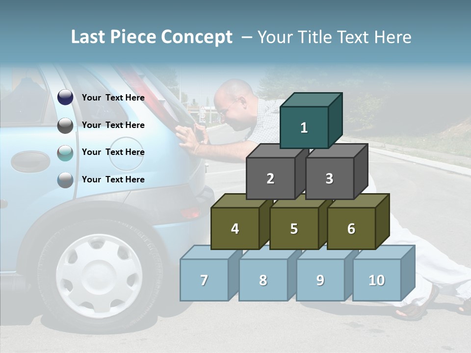 Gas Roadside  PowerPoint Template