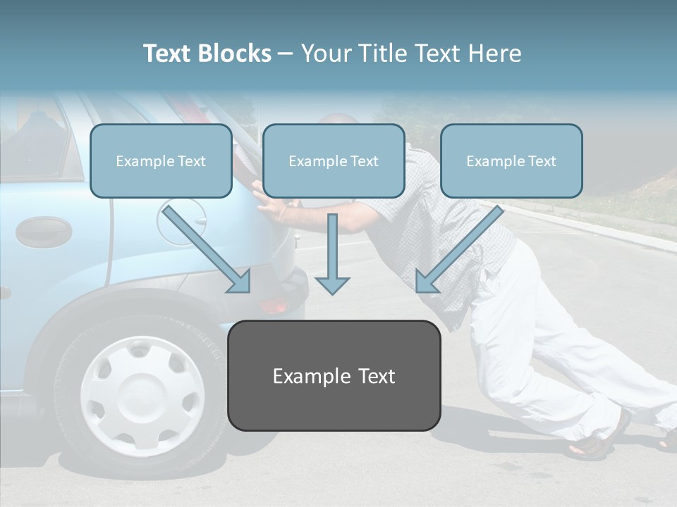 Gas Roadside  PowerPoint Template