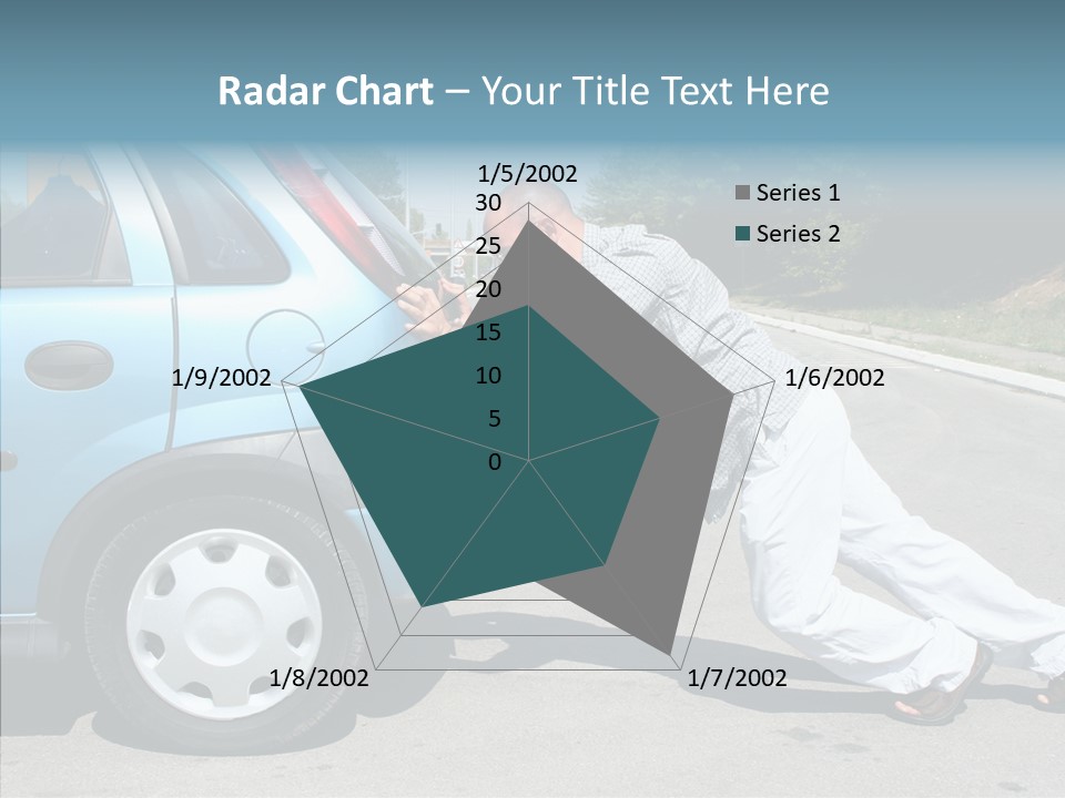 Gas Roadside  PowerPoint Template
