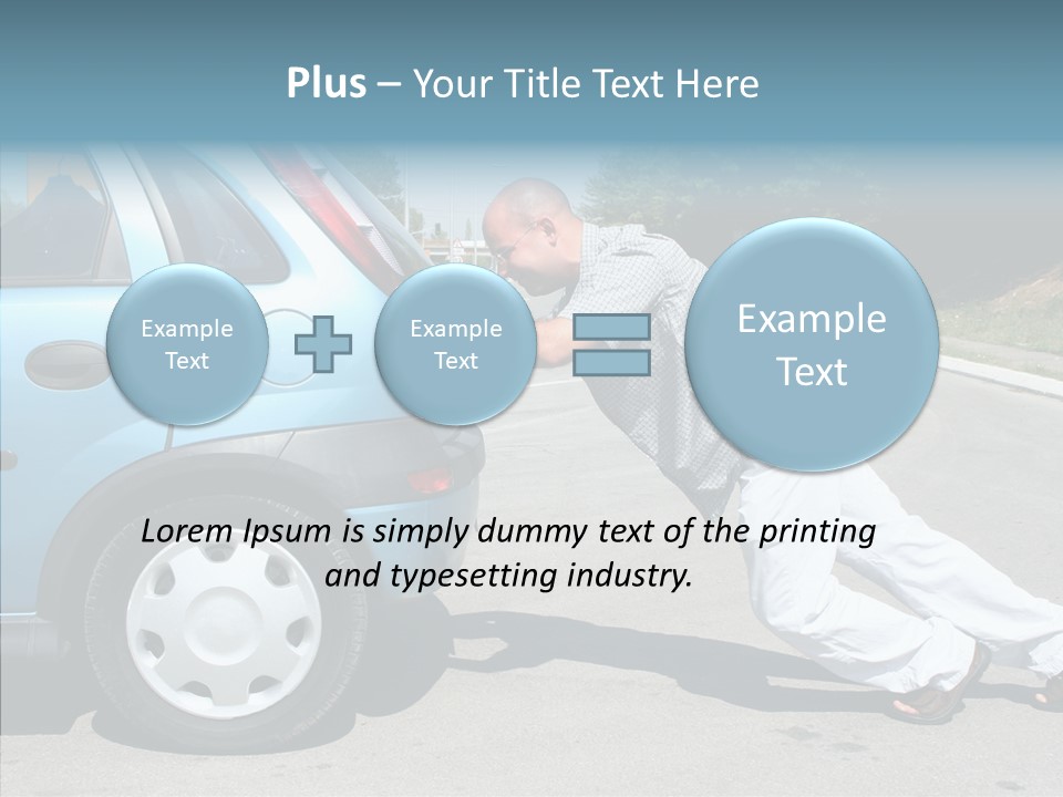 Gas Roadside  PowerPoint Template