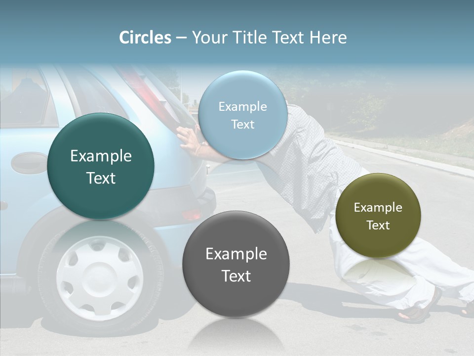 Gas Roadside  PowerPoint Template