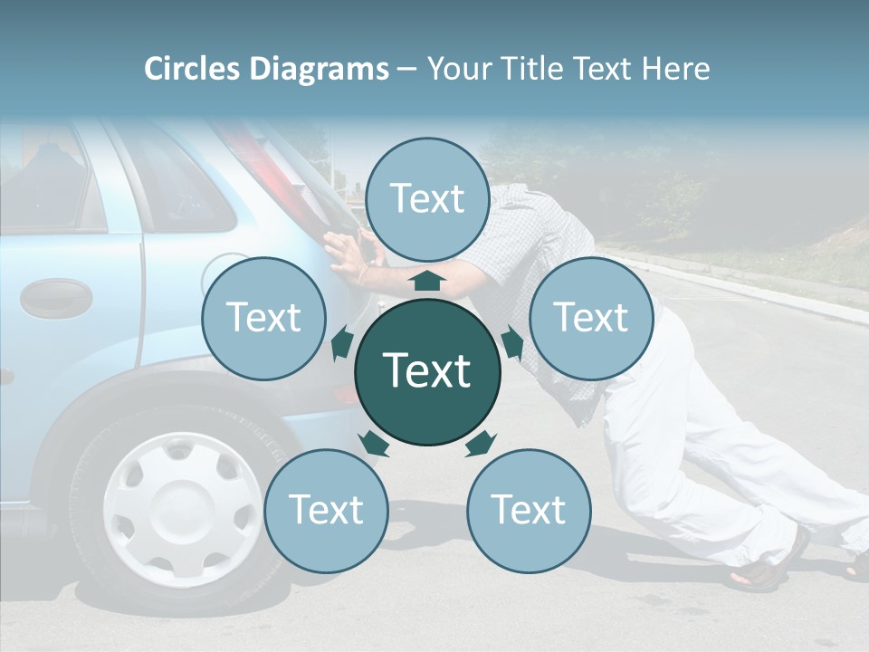 Gas Roadside  PowerPoint Template