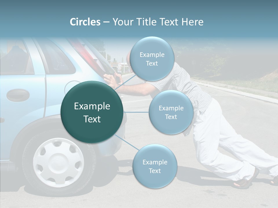 Gas Roadside  PowerPoint Template