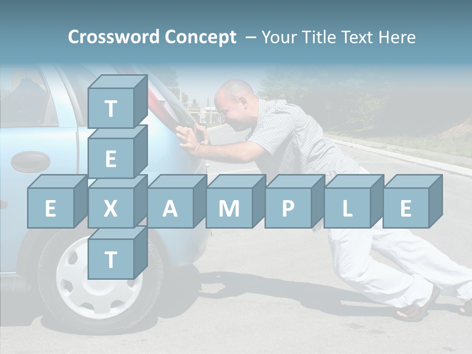 Gas Roadside  PowerPoint Template