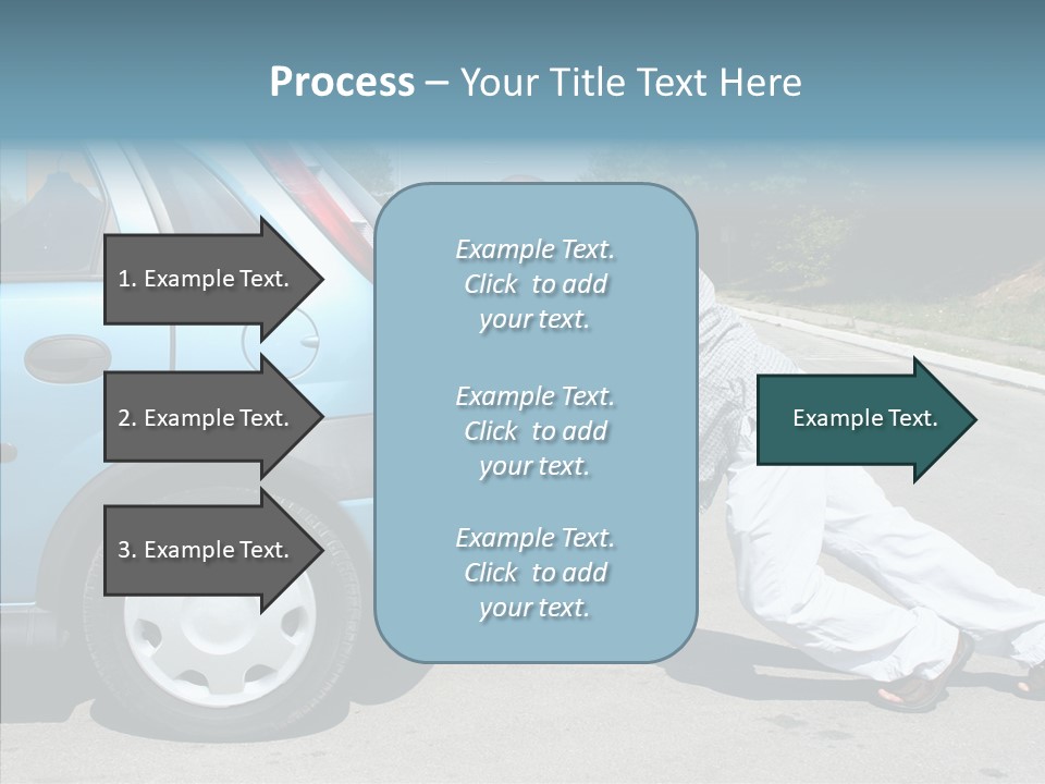 Gas Roadside  PowerPoint Template
