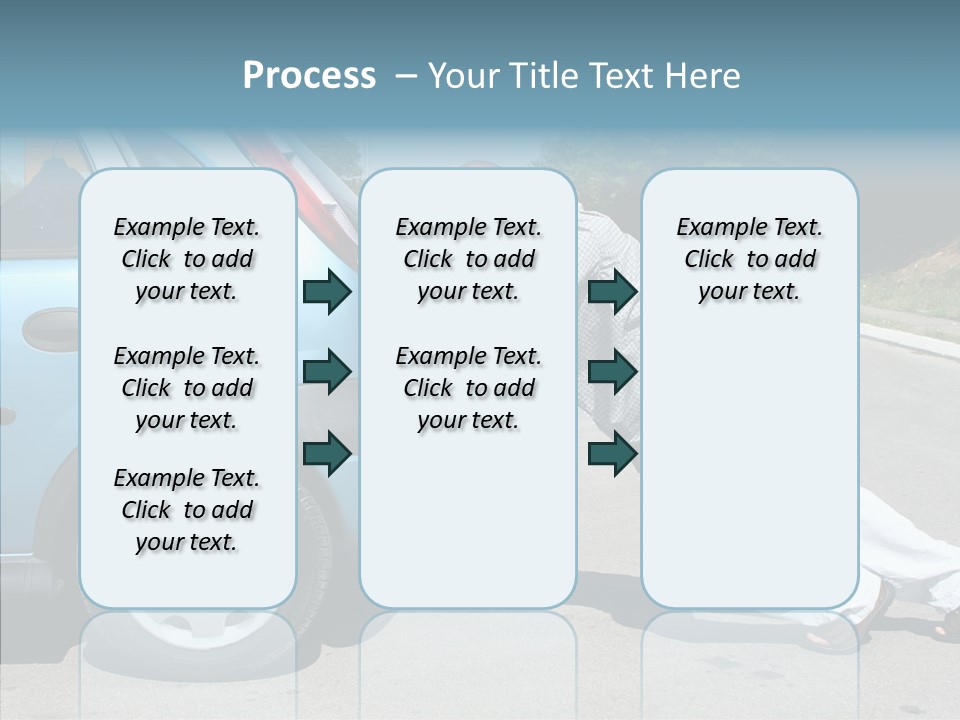Gas Roadside  PowerPoint Template