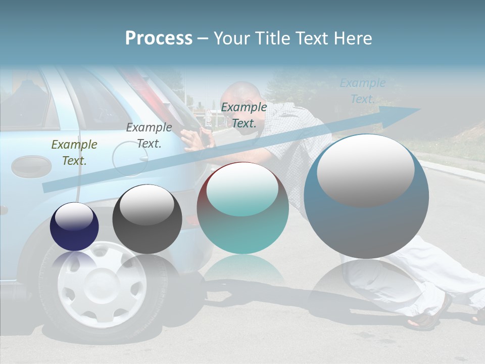 Gas Roadside  PowerPoint Template