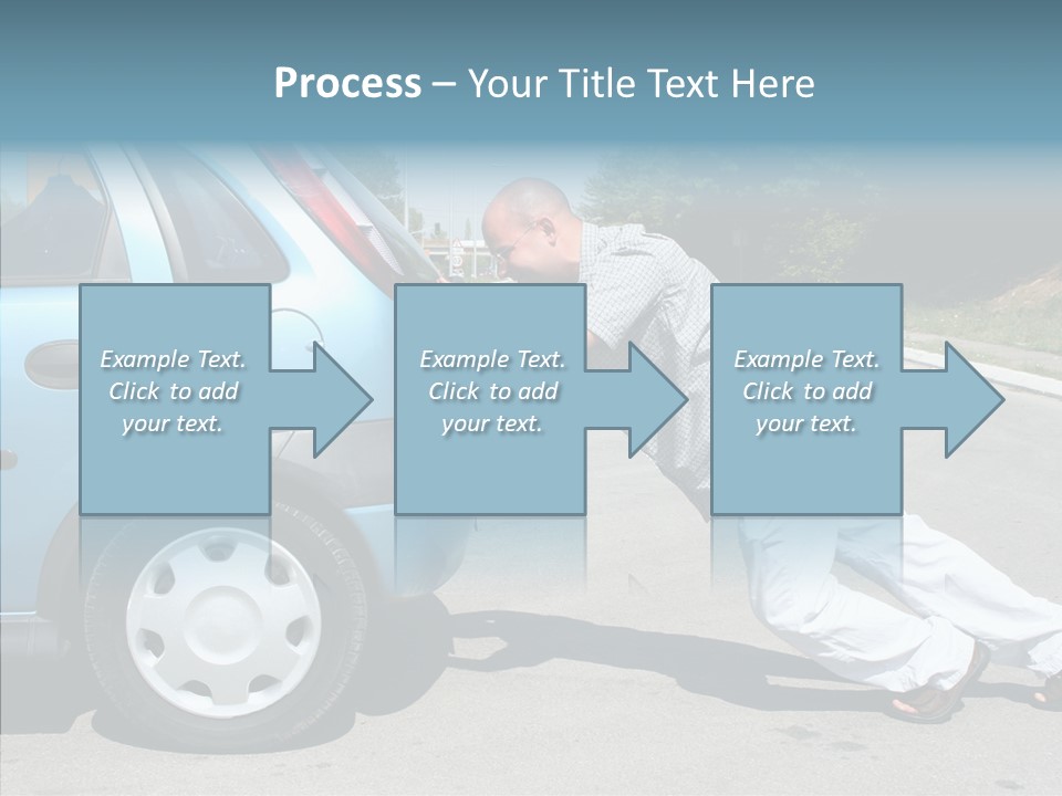 Gas Roadside  PowerPoint Template