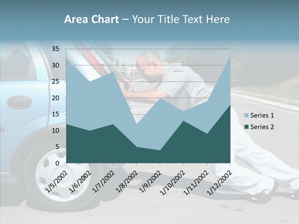 Gas Roadside  PowerPoint Template