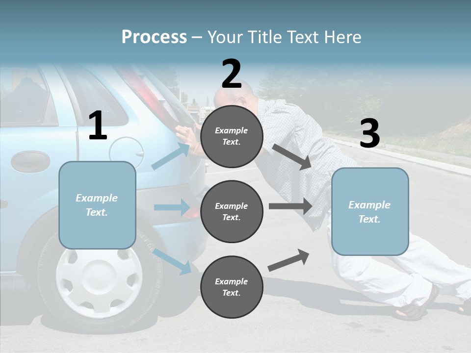Gas Roadside  PowerPoint Template