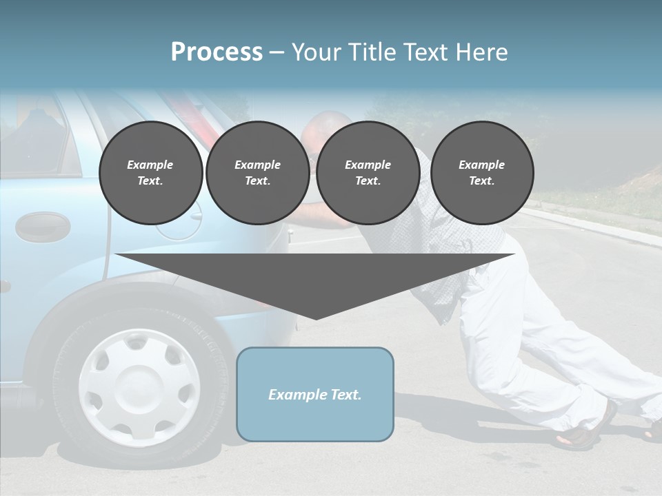 Gas Roadside  PowerPoint Template