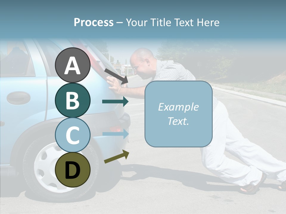 Gas Roadside  PowerPoint Template