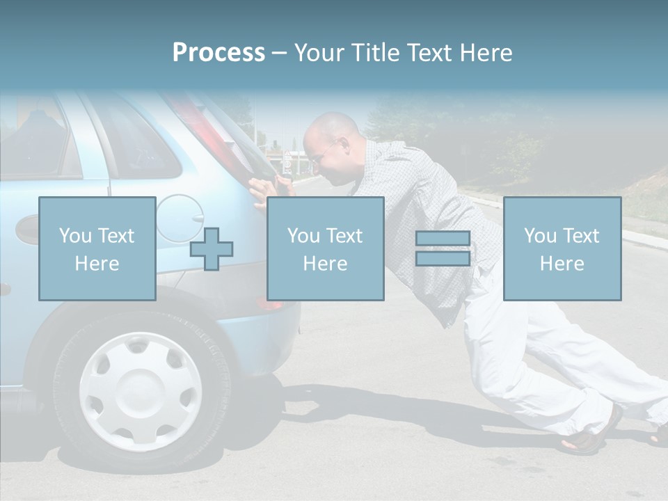 Gas Roadside  PowerPoint Template