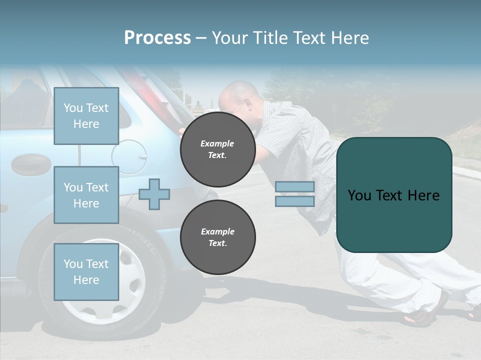 Gas Roadside  PowerPoint Template
