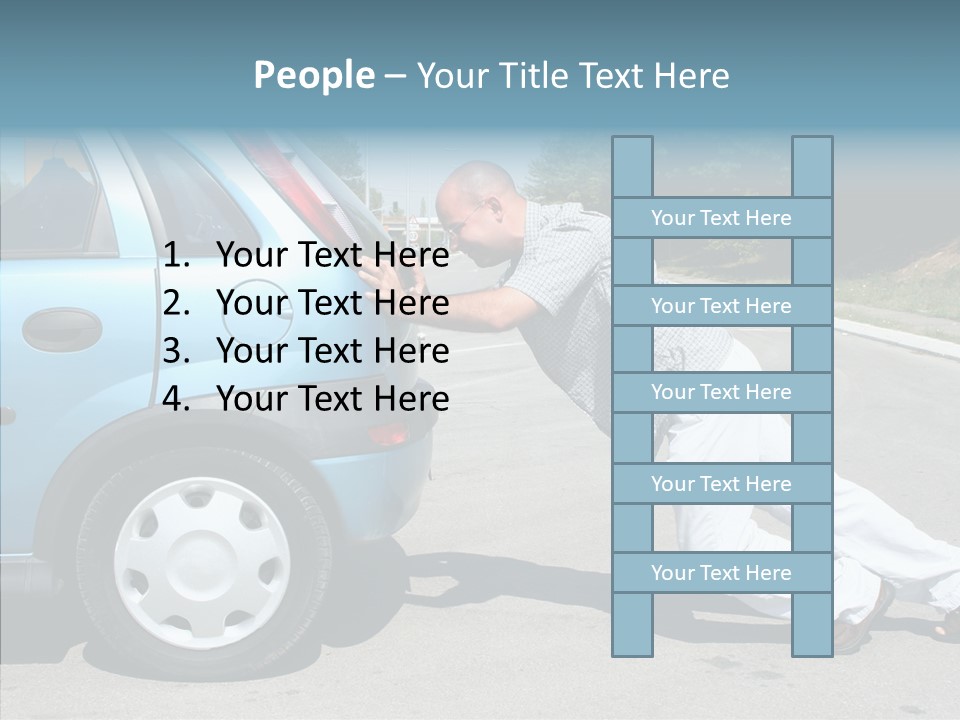 Gas Roadside  PowerPoint Template