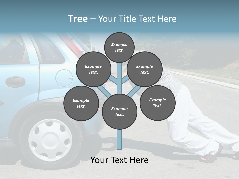 Gas Roadside  PowerPoint Template