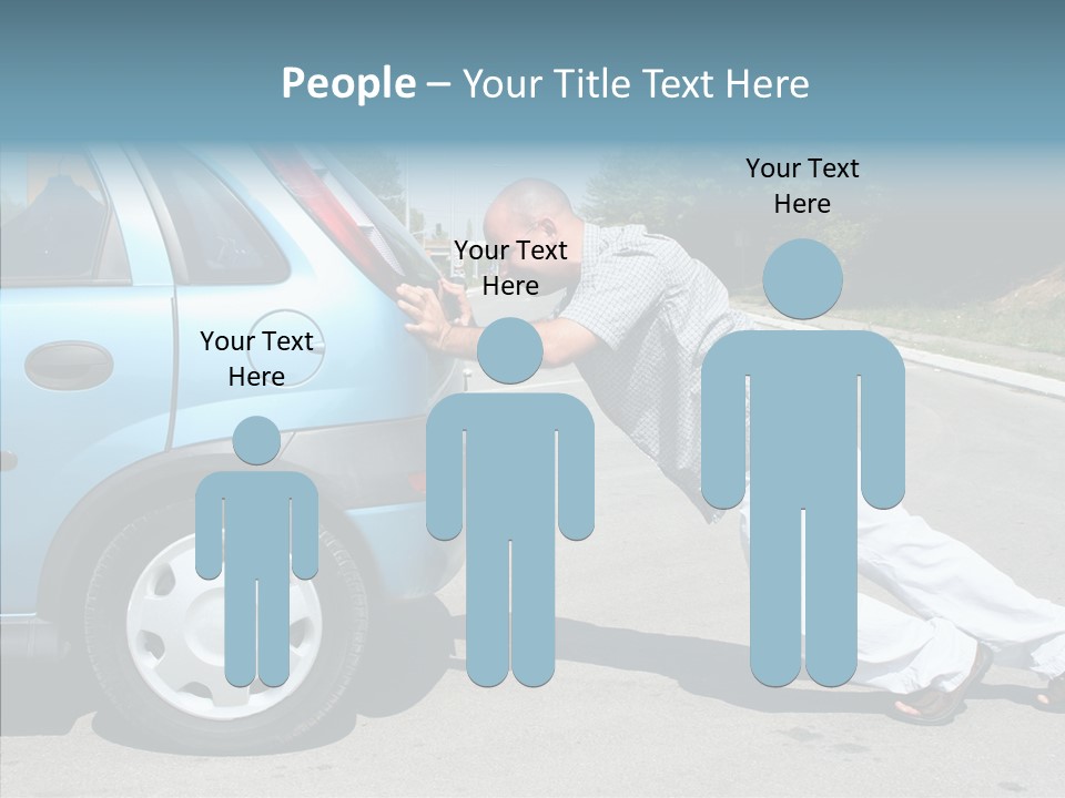 Gas Roadside  PowerPoint Template