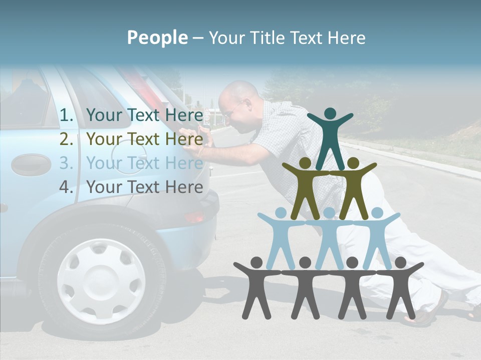 Gas Roadside  PowerPoint Template
