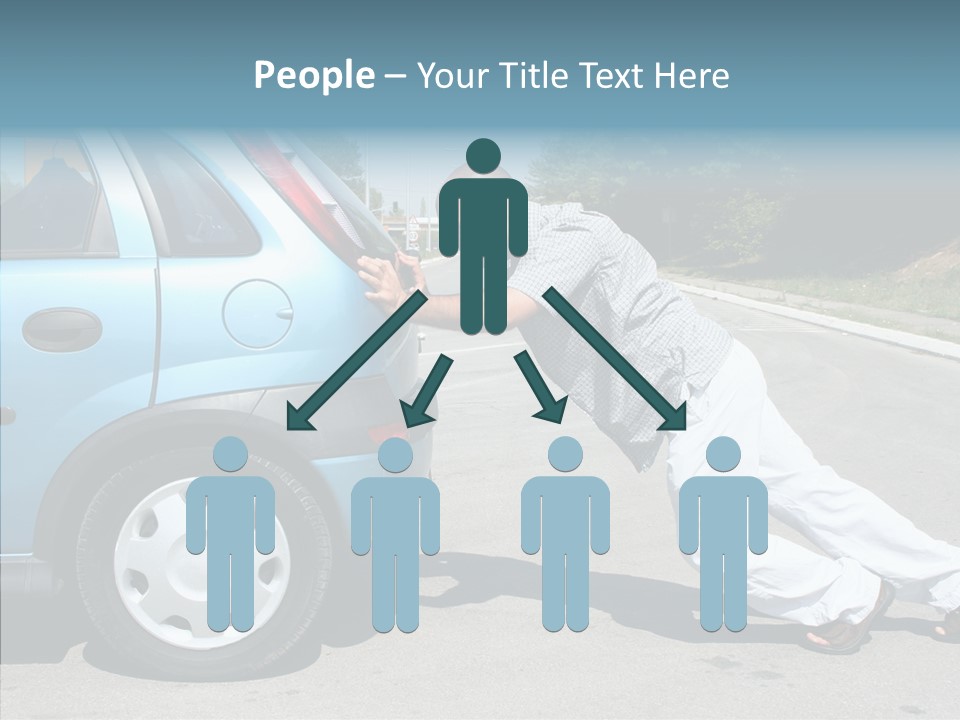 Gas Roadside  PowerPoint Template
