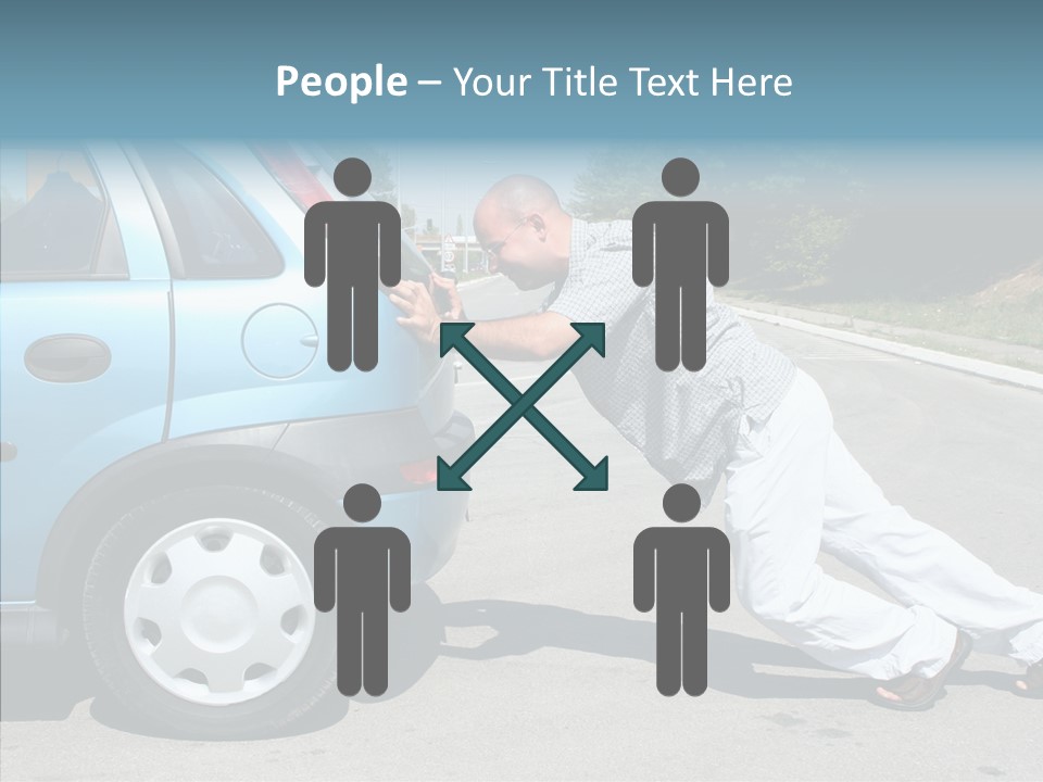 Gas Roadside  PowerPoint Template