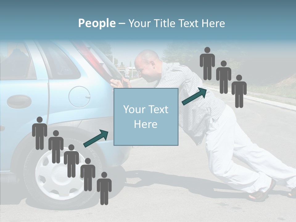 Gas Roadside  PowerPoint Template