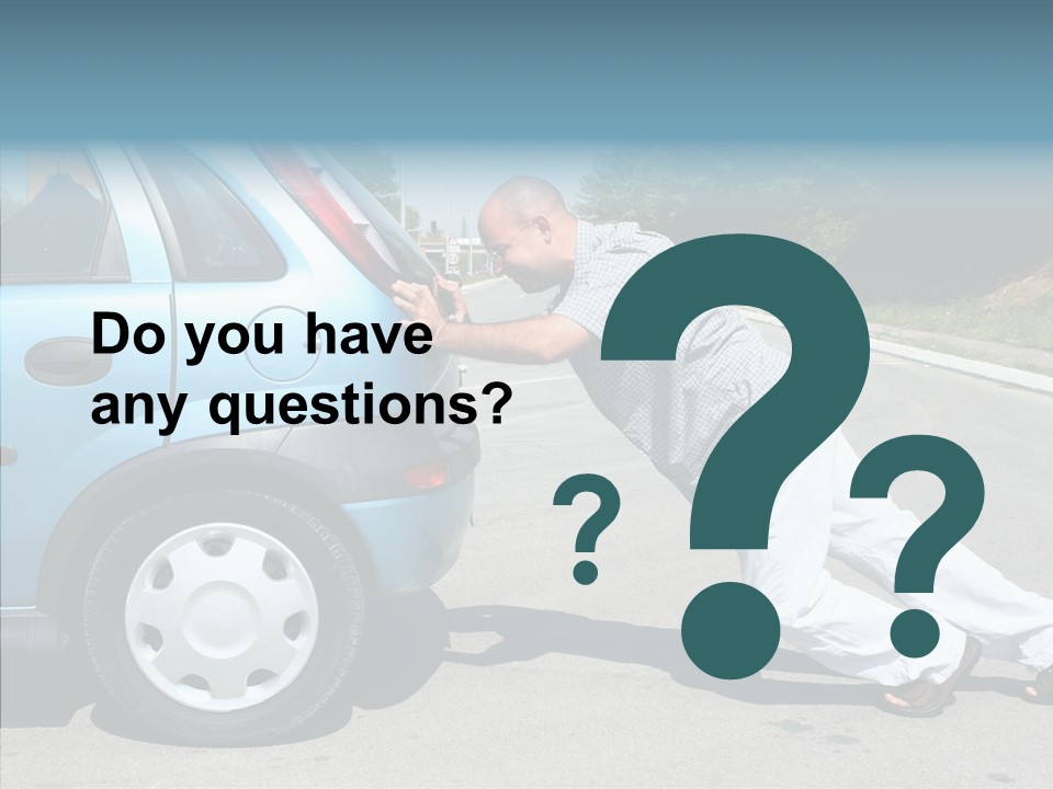 Gas Roadside  PowerPoint Template