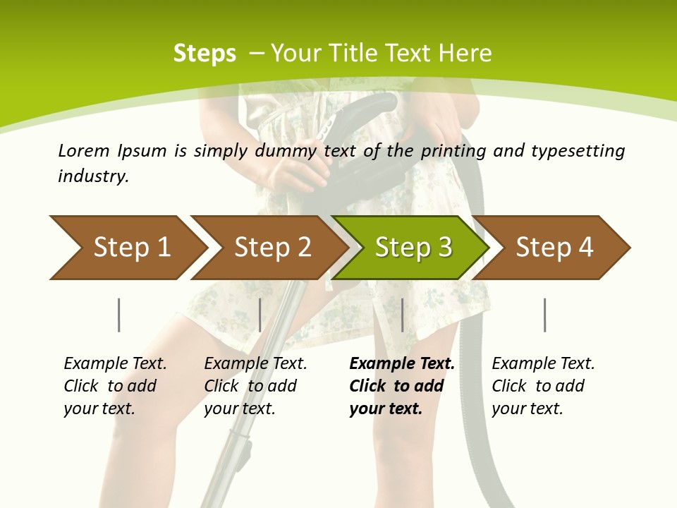 White Clean Domestic PowerPoint Template