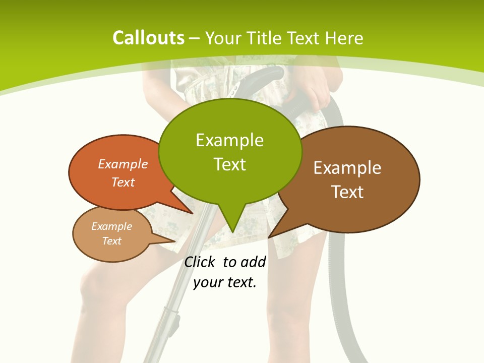 White Clean Domestic PowerPoint Template