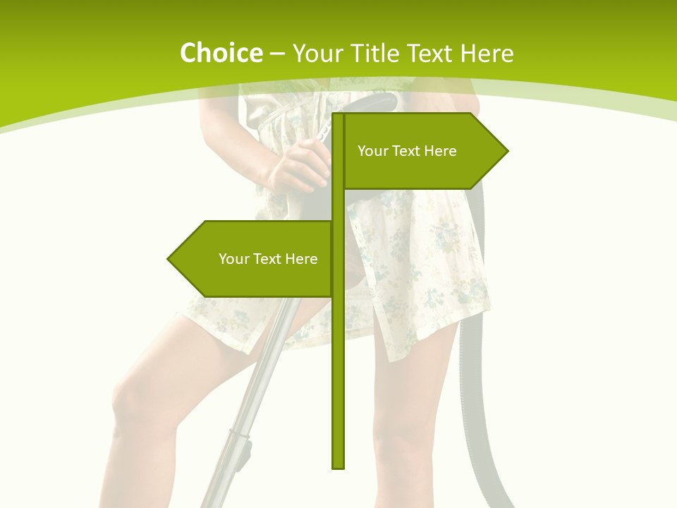 White Clean Domestic PowerPoint Template