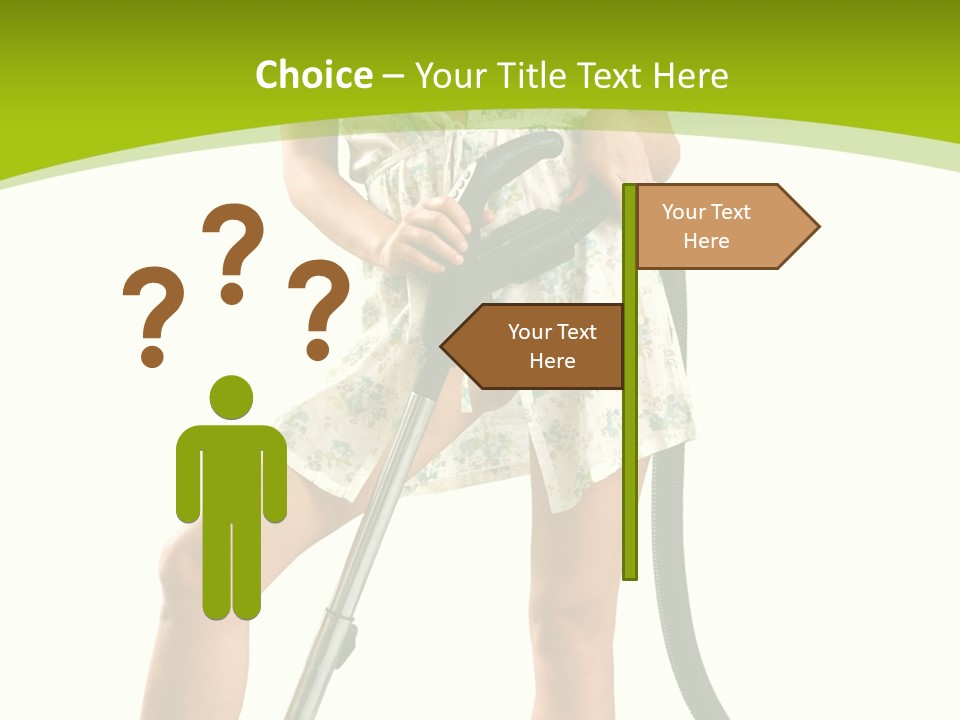 White Clean Domestic PowerPoint Template