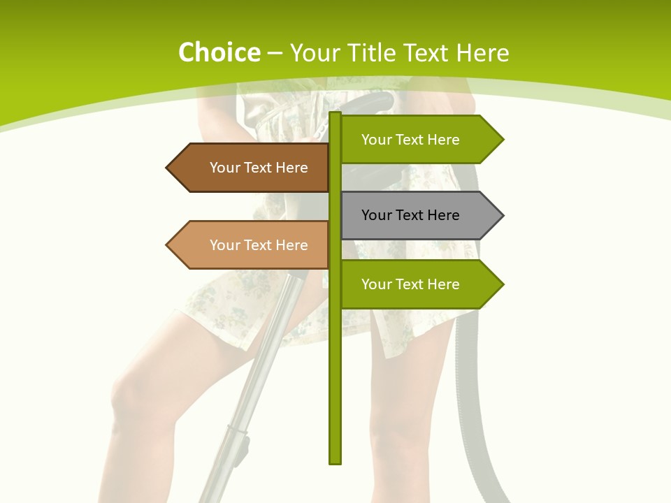 White Clean Domestic PowerPoint Template