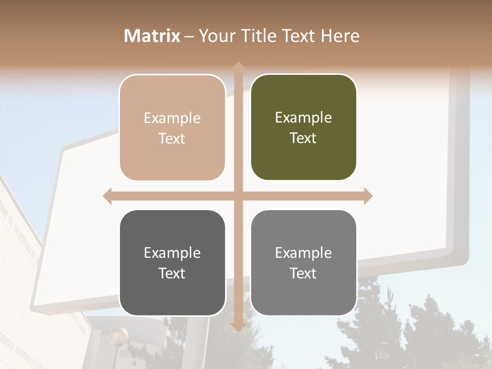 Exhibit Announcement Commercial PowerPoint Template