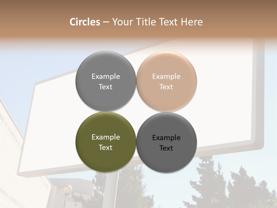 Exhibit Announcement Commercial PowerPoint Template