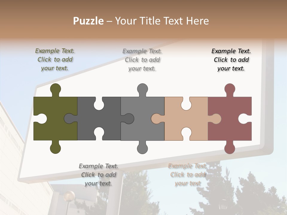 Exhibit Announcement Commercial PowerPoint Template