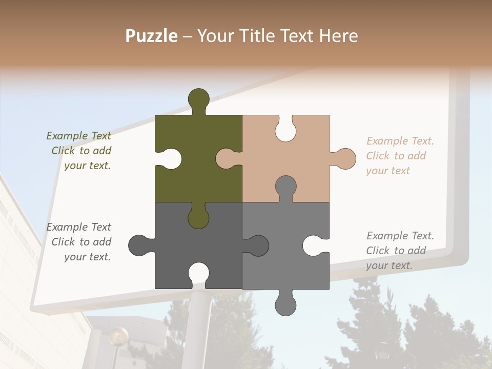 Exhibit Announcement Commercial PowerPoint Template
