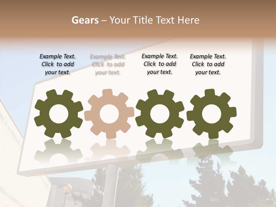 Exhibit Announcement Commercial PowerPoint Template