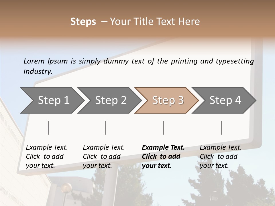 Exhibit Announcement Commercial PowerPoint Template