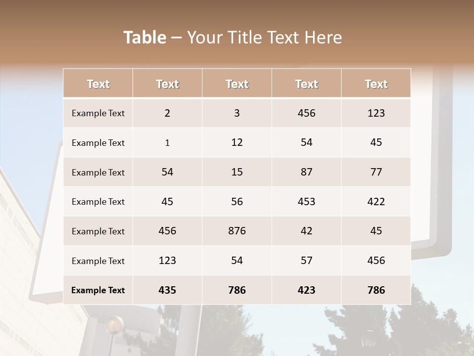 Exhibit Announcement Commercial PowerPoint Template