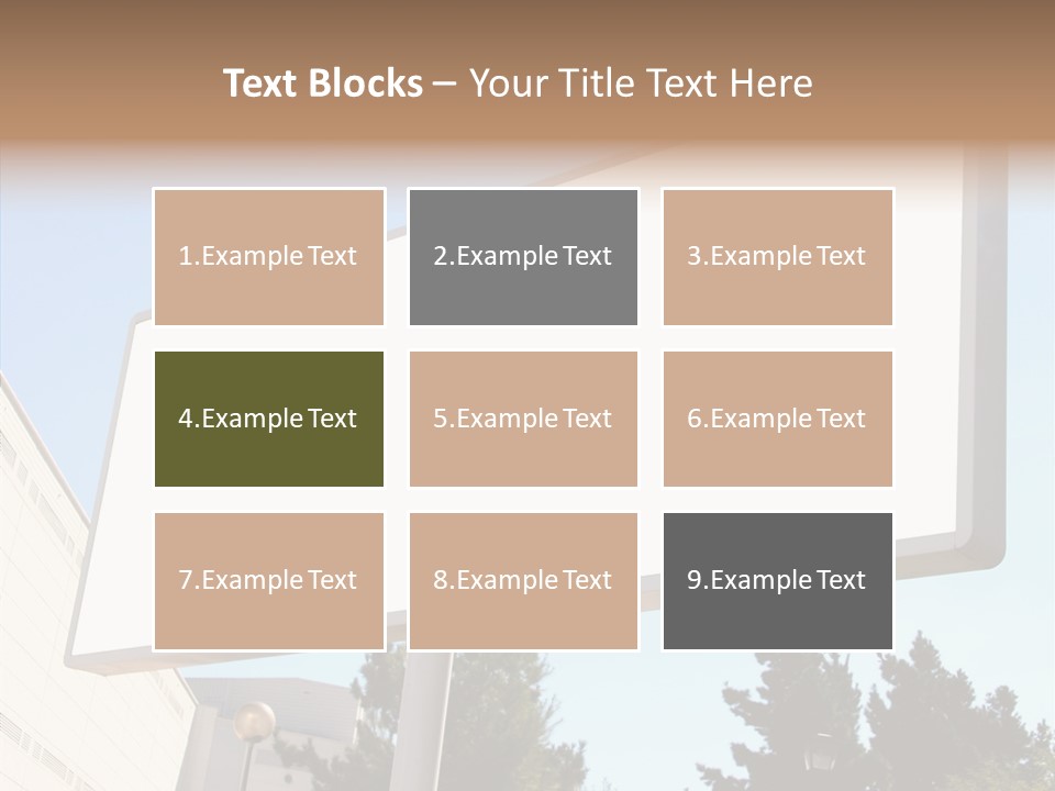 Exhibit Announcement Commercial PowerPoint Template