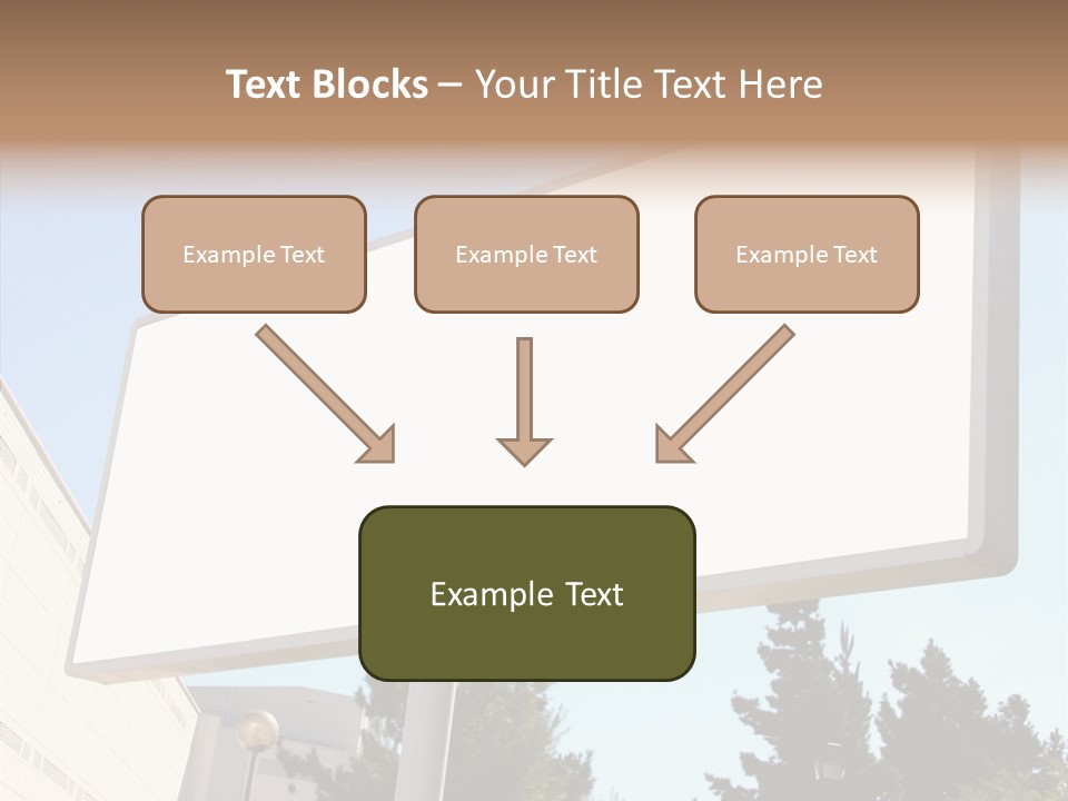 Exhibit Announcement Commercial PowerPoint Template