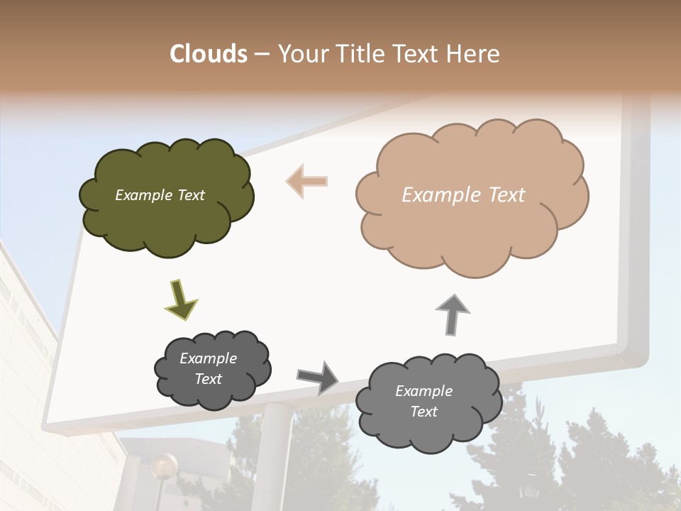 Exhibit Announcement Commercial PowerPoint Template